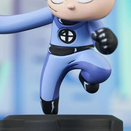 Diamond Select Toys - Marvel Animated Style - Mr. Fantastic Statue 10cm - 2