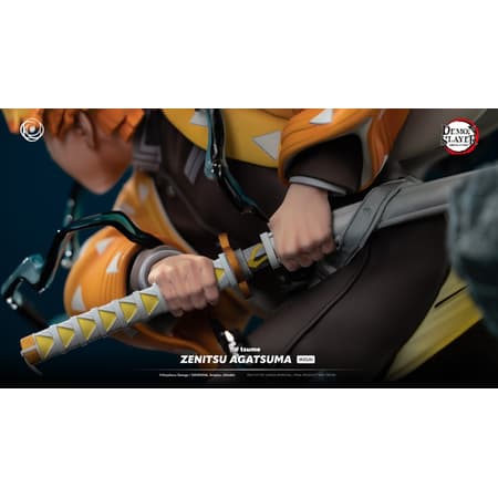 Tsume Art - IKIGAI 1/6 - Demon Slayer: Kimetsu no Yaiba - Zenitsu Agatsuma Statue 41cm - 3