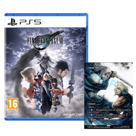 FINAL FANTASY VII: REVELATION + Exclusive Magic: The Gathering - FINAL FANTASY Promo Card - PS5