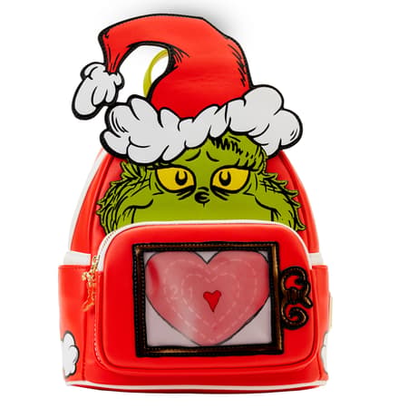 Loungefly : Dr Seuss Le Grinch - Mini sac à dos lenticulaire ave - 5