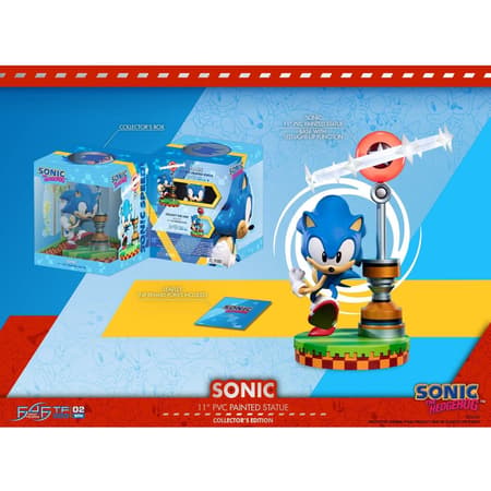 First 4 Figures - Sonic The Hedgehog - Sonic Diorama Statue Edition Collector 26cm