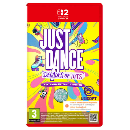 Just Dance: Decades of Hits (Code-in-a-box) - Nintendo Switch 2