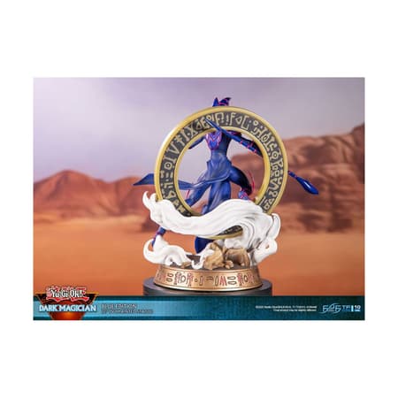 First 4 Figures - Yu-Gi-Oh! - Dark Magician Blauw Standbeeld Editie Standaard 29cm - 5
