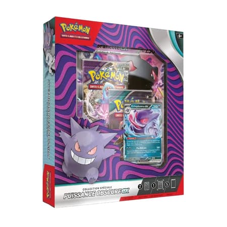 Pokémon JCC - Coffret Puissance Obscure ex (5 boosters)