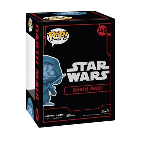Funko Pop! Star Wars: Dark Side - Darth Maul (Hologram) (Glow in the Dark) - 2