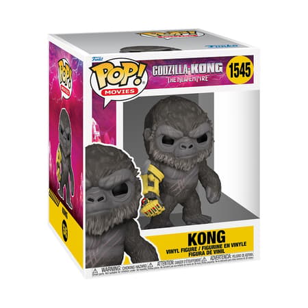 Funko Pop! Super: Godzilla x Kong: The New Empire - Kong 6" Super Sized Pop!
