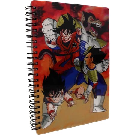 Dragon Ball Z - Carnet de notes lenticulaire Goku vs Vegeta - 2