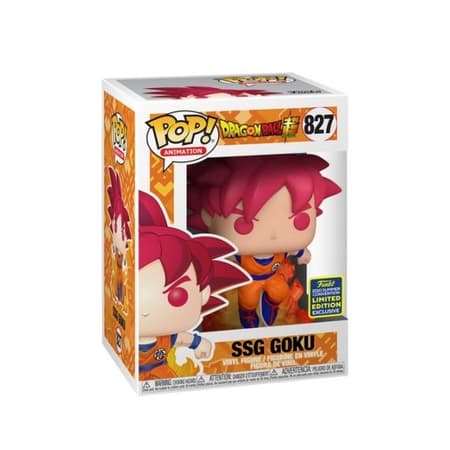 Funko Pop! Animation: Dragon Ball Super - SSG Goku (Summer Convention SDCC 2020 Exclusive Limited Edition)