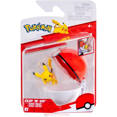 Pokémon - Clip 'N' Go - Pikachu #2 et Poké Ball - 5