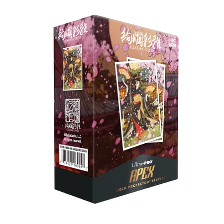 Ultra Pro - Pochettes de protection APEX Deck 105p.Artist Spotlight: Yumeko - “Geisha” pour pour jeux de société - 4