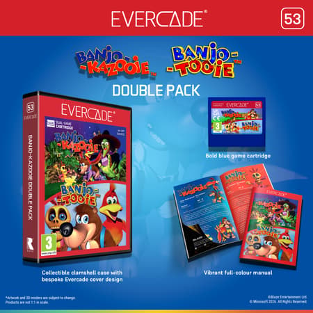 Evercade - BANJO-KAZOOIE Double Pack - Retro Gaming - 3