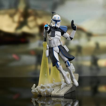 Diamond Select Toys - Star Wars : The Clone Wars Gallery - Capitain Rex Statue 23cm - 2