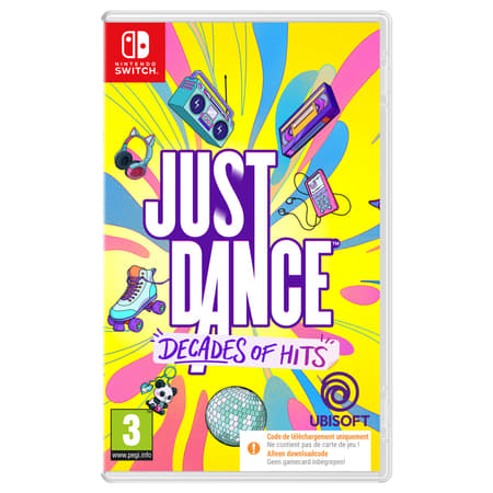 Just Dance: Decades of Hits (Code-in-a-box) - Nintendo Switch
