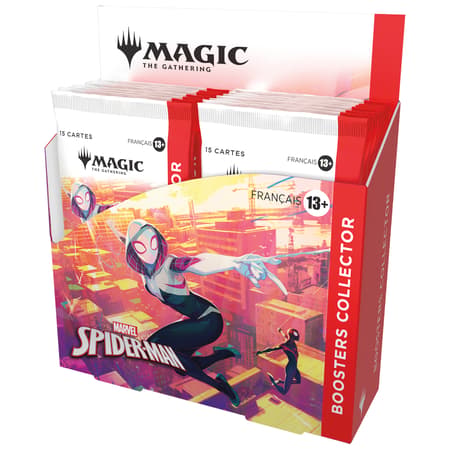 Magic: The Gathering - Display de Boosters Collector Marvel Spider-Man (12 Boosters) - FR