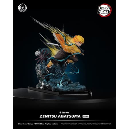 Tsume Art - IKIGAI 1/6 - Demon Slayer: Kimetsu no Yaiba - Zenitsu Agatsuma Statue 41cm - 10