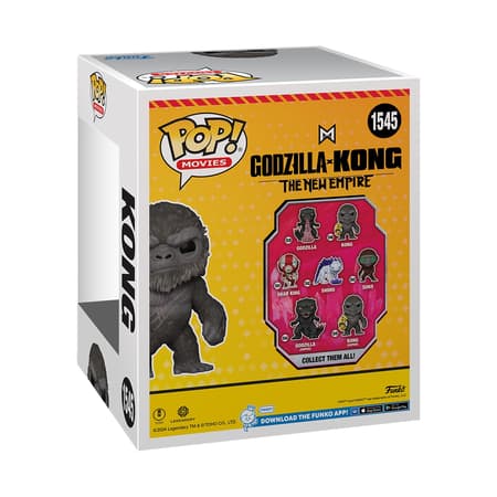 Funko Pop! Super: Godzilla x Kong: The New Empire - Kong 6" Super Sized Pop! - 2