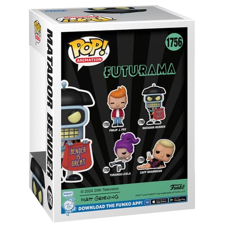 Funko Pop! Animation: Futurama - Matador Bender - 2