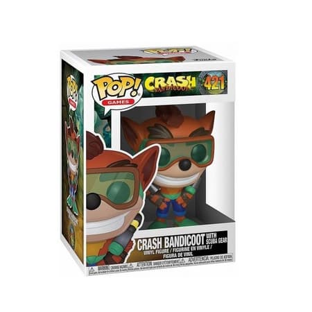 Funko Pop! Games: Crash Bandicoot III - Crash Bandicoot with Scuba Gear