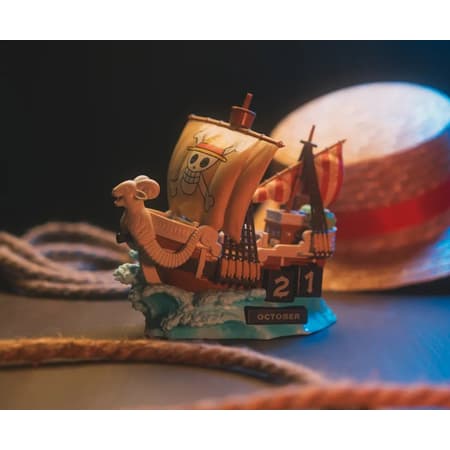 One Piece (Netflix) - Calendrier Perpétuel 3D "Going Merry" - 2