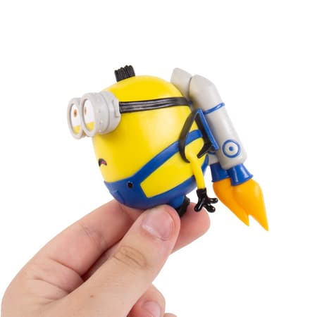 Minions - Stuart en Otto Vinyl Muurhbeeldjes met Scène Decals - 6