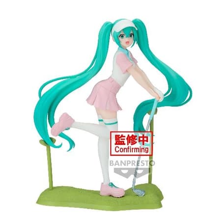 Hatsune Miku - Holiday Memories - GOLF Statue 20cm
