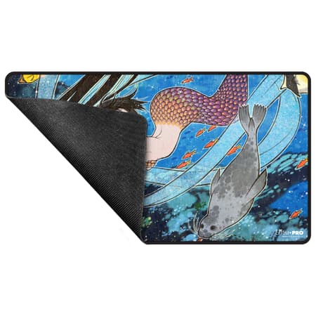 Ultra Pro - Tapis de jeu à surpiqûres noires Artist Spotlight: Yumeko “Sirènes” - 2
