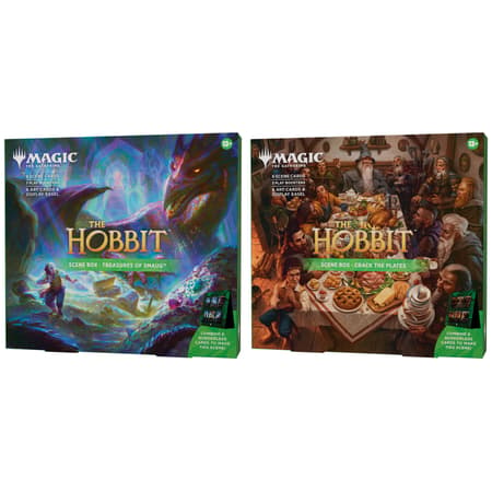 Magic: The Gathering - The Hobbit Scene Box - Crack the Plates or Treasures of Smaug - UK