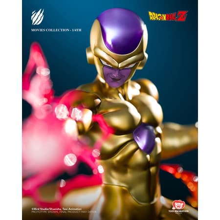 Tsume Art - BIJUtsu 1/4 - Movies Collection - Dragon Ball Super - Golden Frieza Statue 49cm - 16