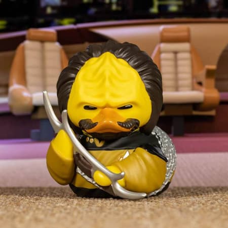 Numskull - Best of TUBBZ Boîte Canard de bain - Star Trek - Worf - 9cm - 2