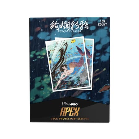 Ultra Pro - Pochettes de protection APEX Deck 105p. Artist Spotlight: Yumeko - “Mermaid” pour pour jeux de société