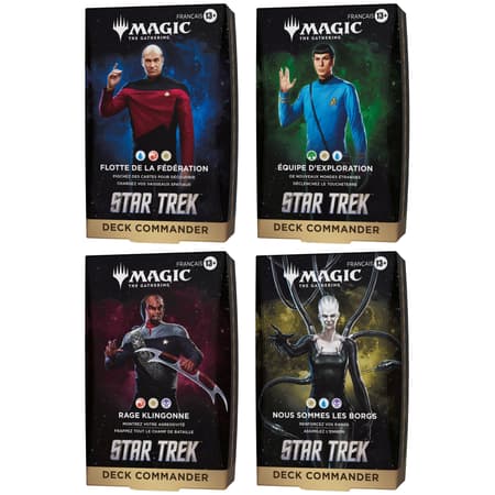 Magic: The Gathering - Assortiment de Decks Commander Star Trek (4 Decks Commander) - FR - 6