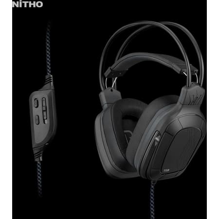 Nitho - Titan 7.1 RGB Bedrade Stereo Gaming Headset Zwart voor PC, PS4/PS5, Xbox, Nintendo Switch - 4