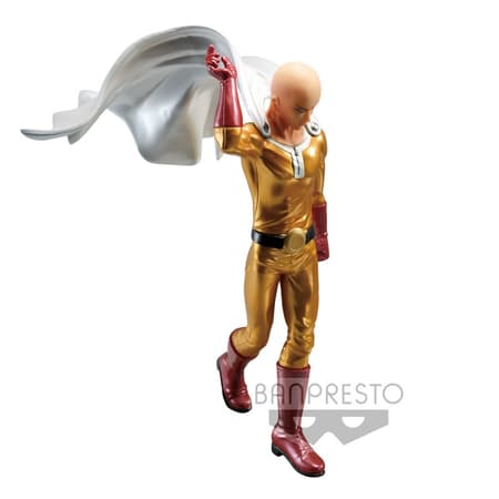 One-Punch Man - DXF - Premium Figuur - Saitama Metalic Color Statue 20cm - 4