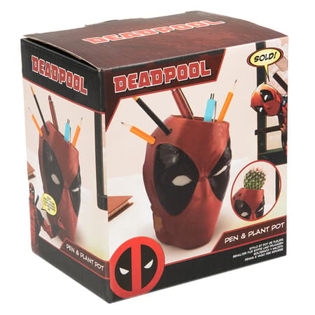 Marvel - Pot à Crayons et Plantes Deadpool