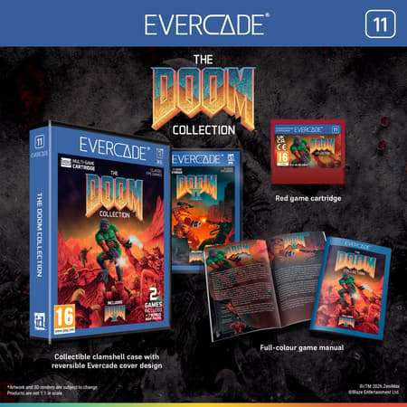 Evercade - The DOOM Collection - Retro Gaming - 3