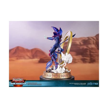 First 4 Figures - Yu-Gi-Oh! - Dark Magician Blauw Standbeeld Editie Standaard 29cm - 7