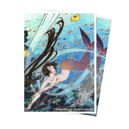 Ultra Pro - Pochettes de protection APEX Deck 105p. Artist Spotlight: Yumeko - “Mermaid” pour pour jeux de société - 3