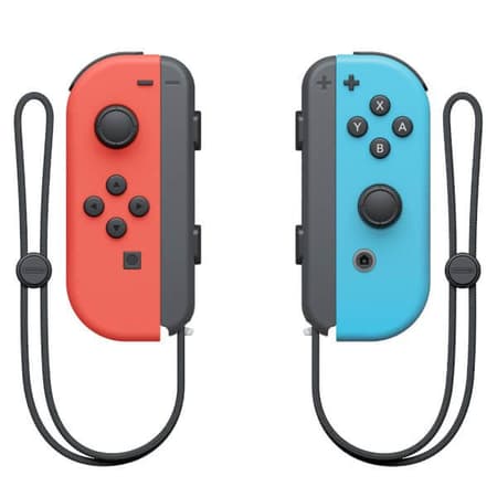 Joy-Con Controllerset Neonrood/Neonblauw - Met Uitneembare Batterijen - 5