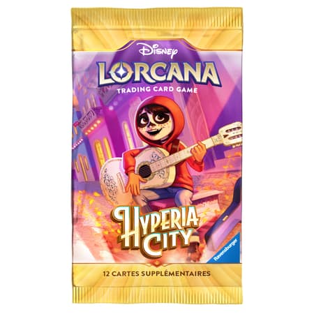 Disney Lorcana JCC : Booster Hyperia City (1x Booster aléatoire) - FR - 4