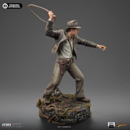 Iron Studios - Legacy Replica 1/4 - Indiana Jones - Indiana Jones Statue 61cm - 2