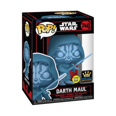 Funko Pop! Star Wars: Dark Side - Darth Maul (Hologram) (Glow in the Dark)