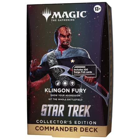 Magic: The Gathering - Star Trek Collector's Edition Commander Deck - Klingon Fury - UK - 2