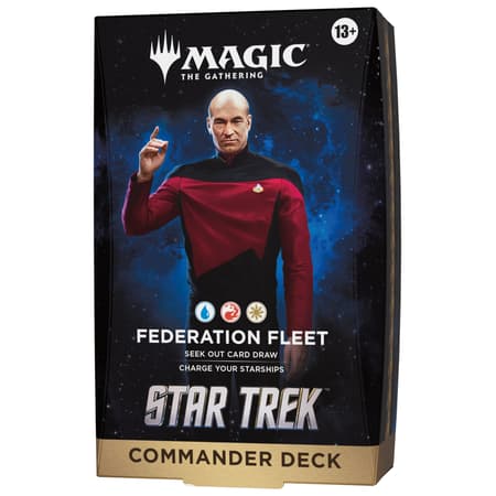 Magic: The Gathering - Star Trek Commander Decks Assortment (4 Commander Decks) - UK - 2