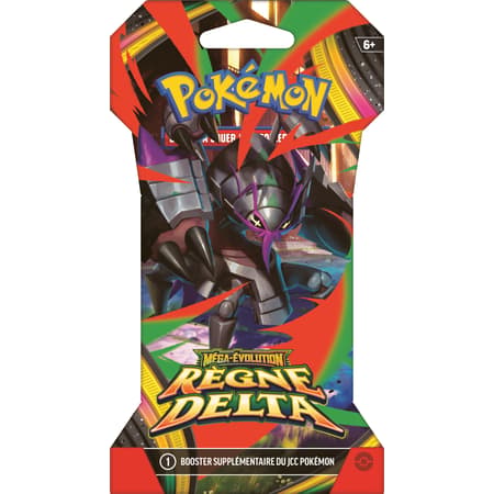 Pokémon JCC - Méga-Évolution - Pack de Booster sous blister ME06 Règne Delta (1 Booster aléatoire) - FR - 5
