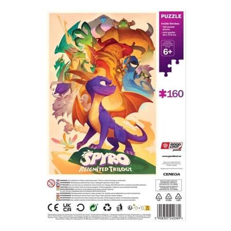 Good Loot Puzzle - Spyro the Dragon - Puzzle "Spyro Reignited Trilogy Heroes" 160pcs - 4