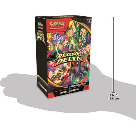 Pokémon JCC : Lot de 6 boosters Méga-Évolution - ME06 Règne Delta - FR - 2
