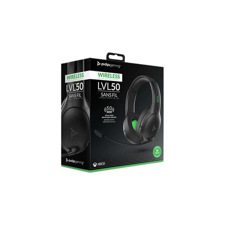 PDP - Casque de jeu sans fil Airlite Pro Noir pour Xbox Series X|S, Xbox One et Windows 10/11