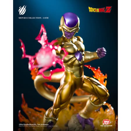 Tsume Art - BIJUtsu 1/4 - Movies Collection - Dragon Ball Super - Golden Frieza Statue 49cm - 18