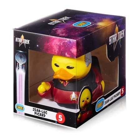 Numskull - Best of TUBBZ Boîte Canard de bain - Star Trek - Jean-Luc Picard - 9cm