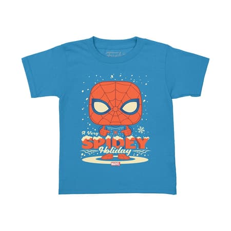 Funko Pocket Pop! & Tee: Marvel - Holiday Spider-Man - S - 3